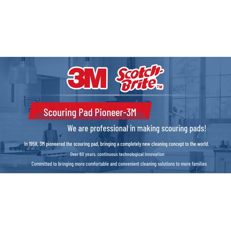 3M Scotch-Brite Scouring Pads & Sponges (5-Pack)