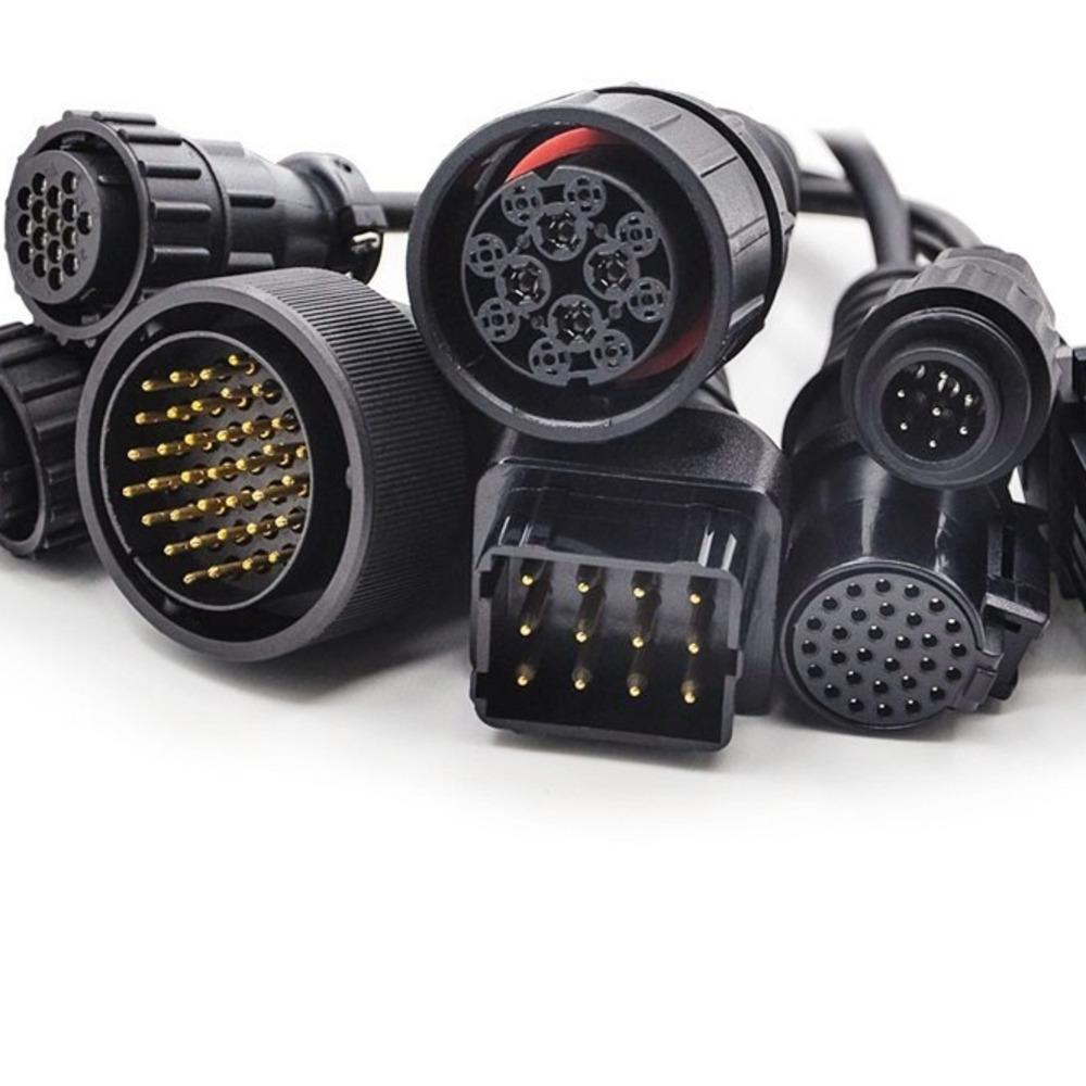 8 cavi per camion per strumento diagnostico per camion, adattatore diagnostico per cavo OBD2 per Delphi Ds150e
