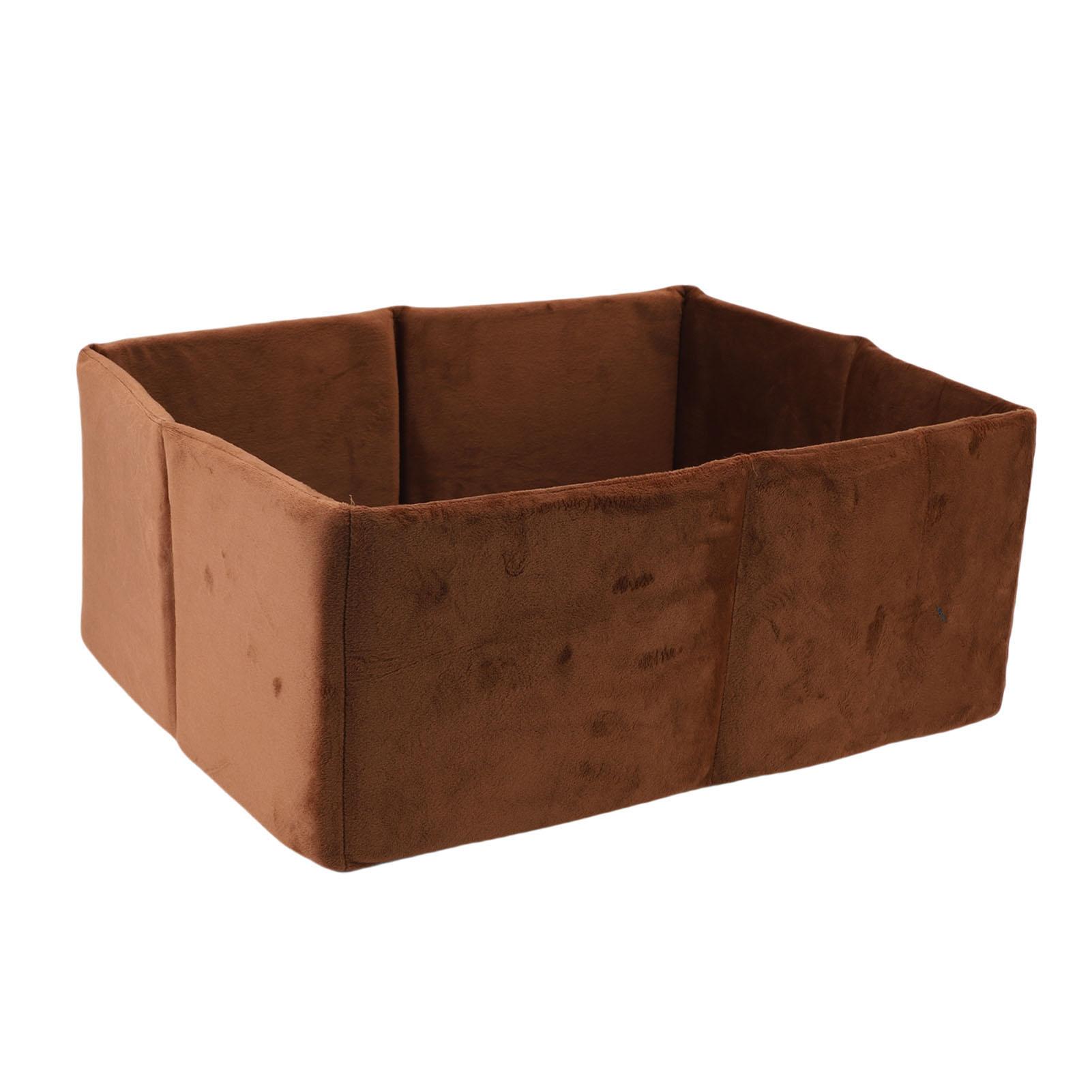 Foldable Cat Bed Large Capacity Non Slip Bottom Detachable Portable Puppy and Kitty Bed for Indoor