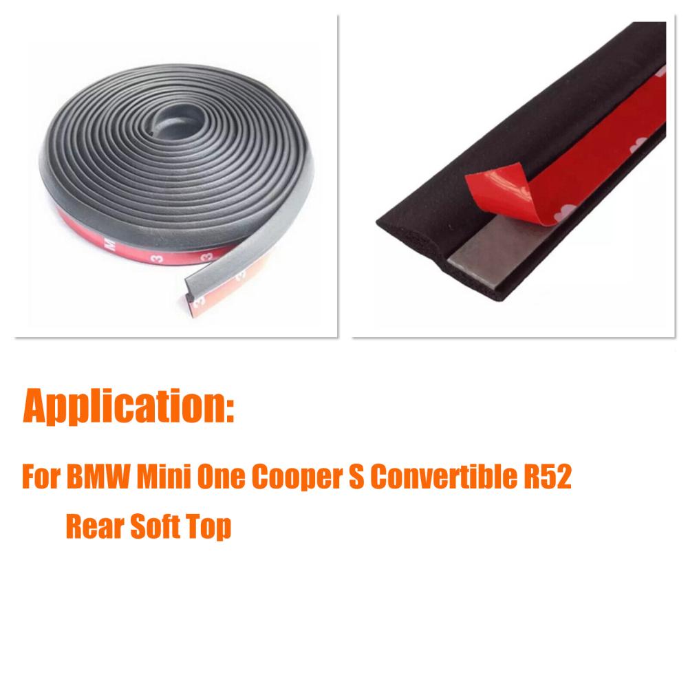Car Top Roof Seal Strips Seal Protector Sticker Edge Windshield Roof Sealing Strip