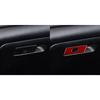 Red Carbon Fiber Co-pilot Glove Box Handle Cover Trim For Jeep Cherokee 2014-18