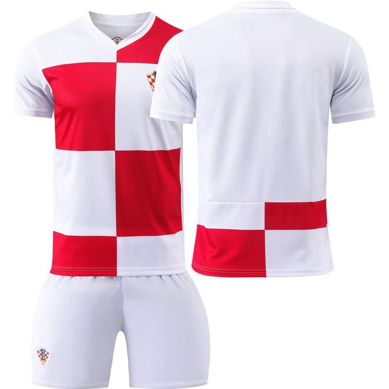 2425 Croatia s Home European Cup National Team Jersey Football Uniform No. 10 Modric Suit 22#