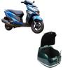 38L Motorcycle Top Box Waterproofing   Fit with Key Lock Base Plate Motorcycle Luggage   Tail Storage Carrier Case for Helmet Gloves