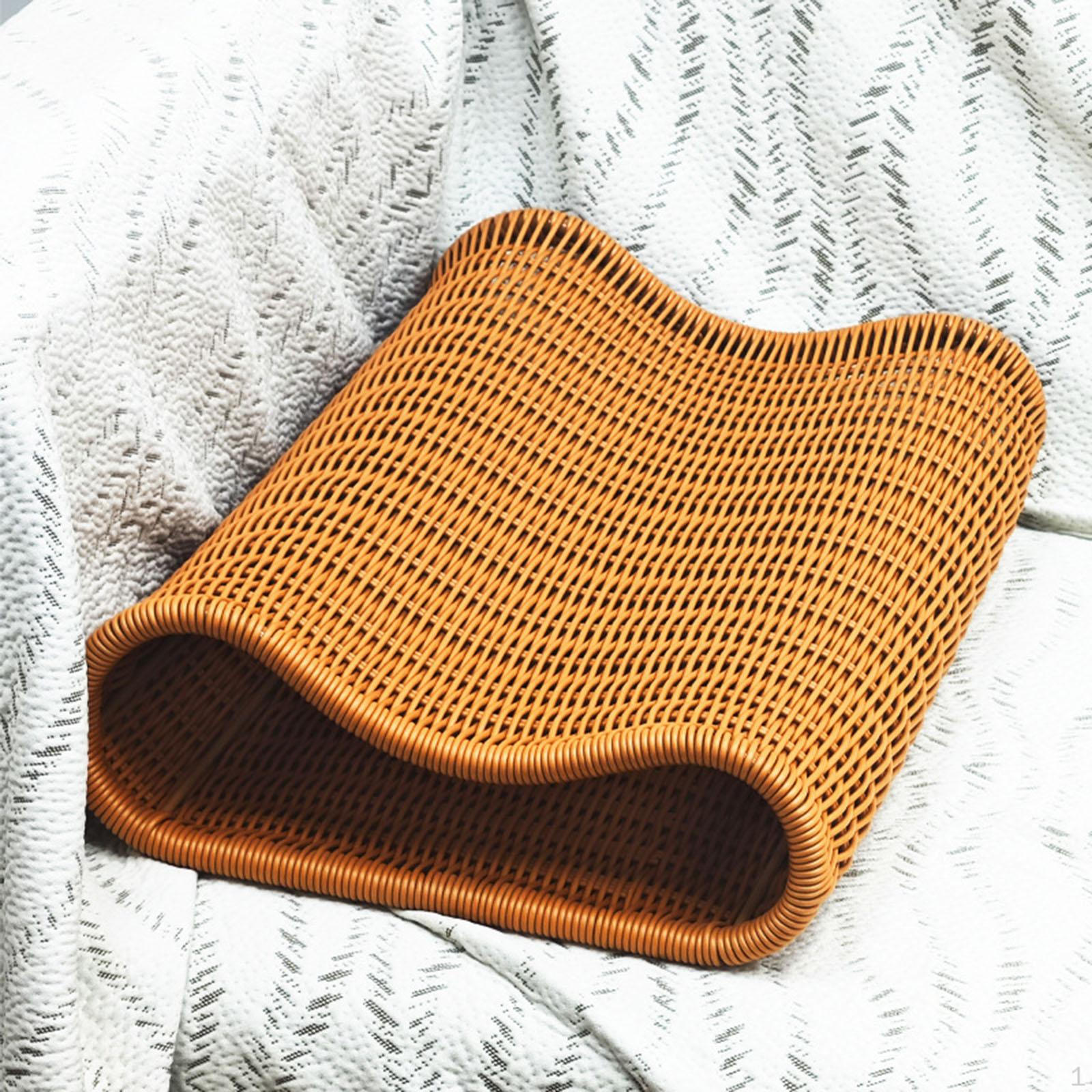 

Подушка для шеи для сауны Спинка Имитация ротанга Охлаждающая Эргономичная Подушка-подголовник для