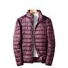 Stand-up Collar Light Feather Cotton Clothes Warm Cotton Clothes Fashion Casual Jacket Jacket