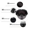 Detachable Anti-fog Mask Goggles Helmet Goggles for Riding Ski Motorcycle