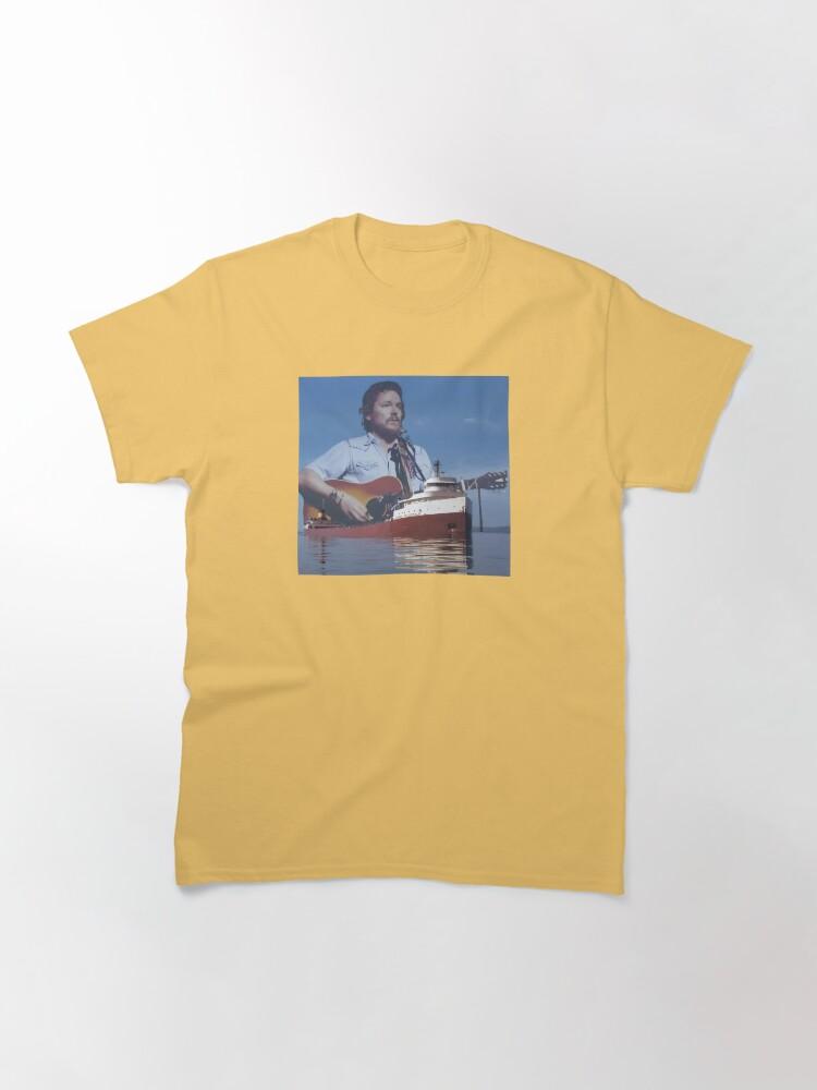 Gordon Lightfoot Gordon Lightfoot and Edmund Fitzgerald Classic T-Shirt