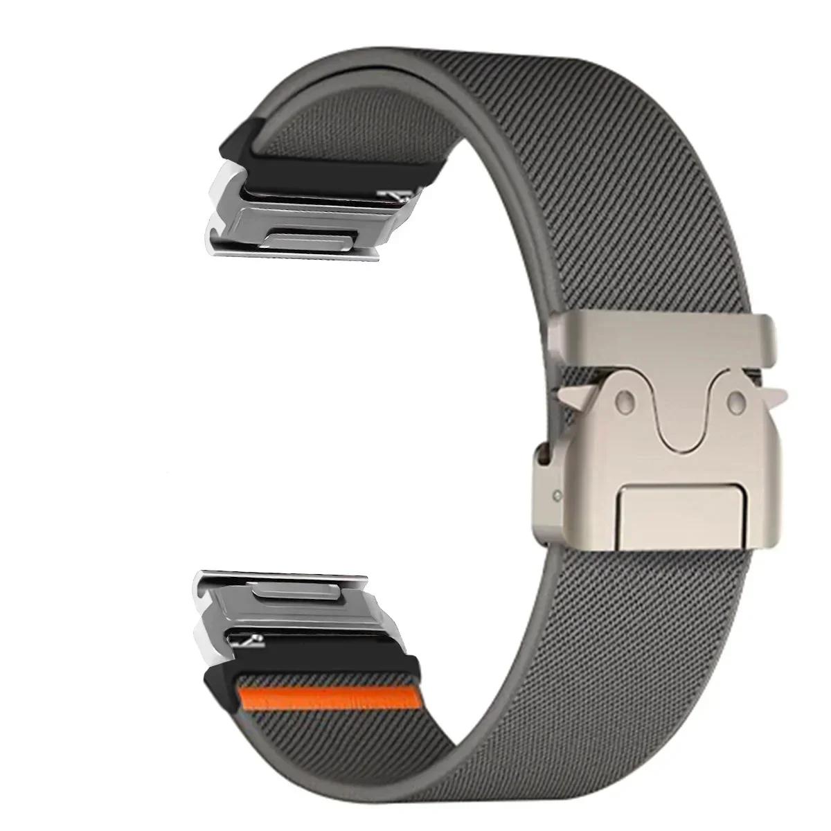 22 мм 26 мм Быстросъемный Нейлоновый Ремешок Для Garmin Descent Mk3i 51 мм Mk2 Браслет Garmin Enduro 2 MARQ/Epix Gen 2 Спортивные Аксессуары 22mm