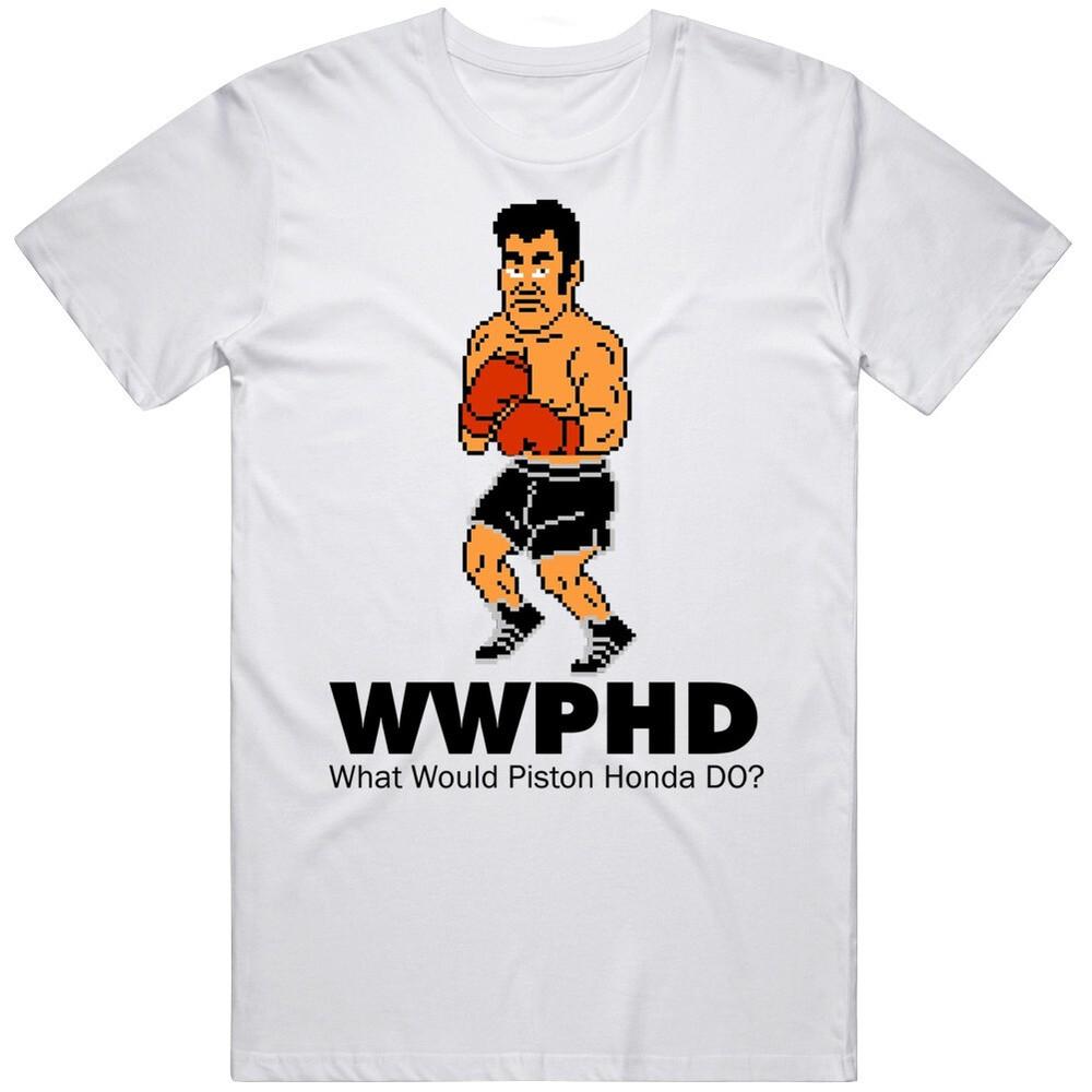 Piston Honda What Would Piston Honda Do Wwjd Mike Tyson s Punch Out T Shirt Unisex T-Shirt XXXXL