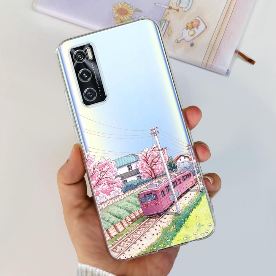 For Vivo V20 SE V2022 V2023 Phone Case Vivo V20 V2024 V2025 Soft Silicone TPU Back Cover For VivoV20 V 20 20SE Bumper