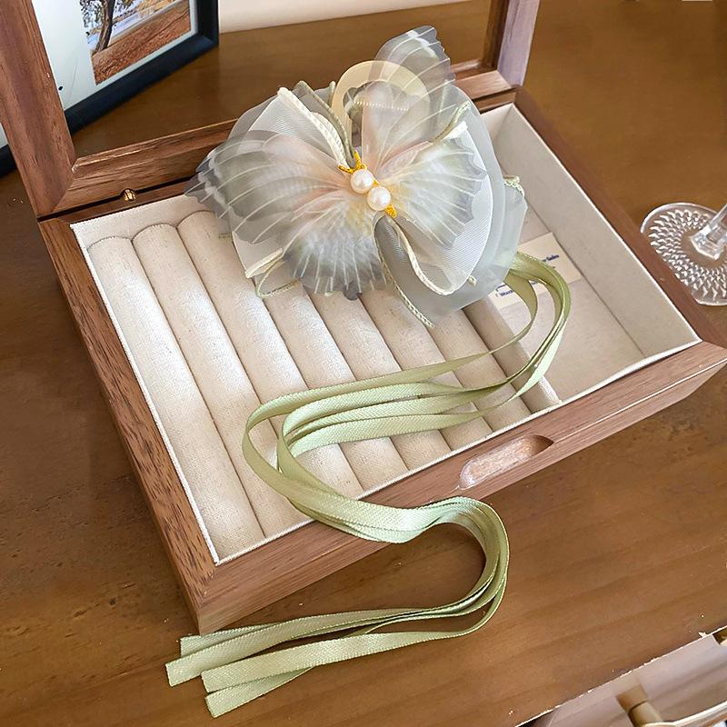 Holiday wind egg flower other side flower grab clip sweet girl bangs side hairpin bohemian hair accessories