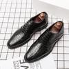 Spring Italian High-quality Leather Shoes for Men Men Leather Men Shoes Man Wedding Dress Shoes Patent Mens Loafers Big Size