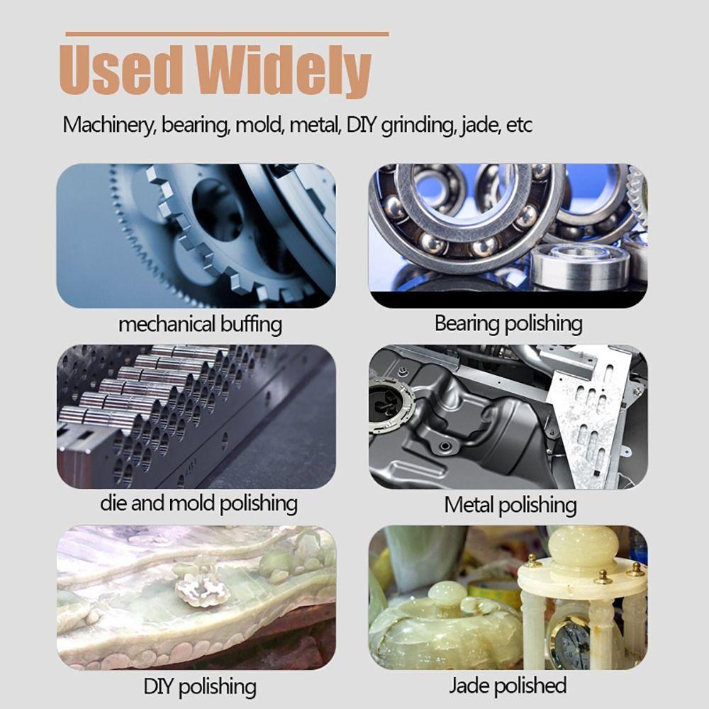 30Pcs Chainsaw Head Grinding Stone File Mounted Points 4/4.8/5.5/6mm Chainsaw Sharpener Stones Sharpening Carving Tools