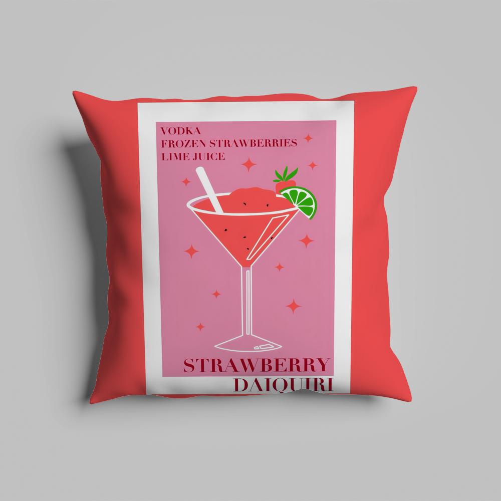 Pillow Case luxurious home office, sofa decorative Multi sized car seat cushions, pillowcases Daiquiri Cocktail ART