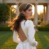 Layered Pearl Hair Chain Draped Chain Mesh Headpiece Boho Beaded Tassel Hair Net  Women