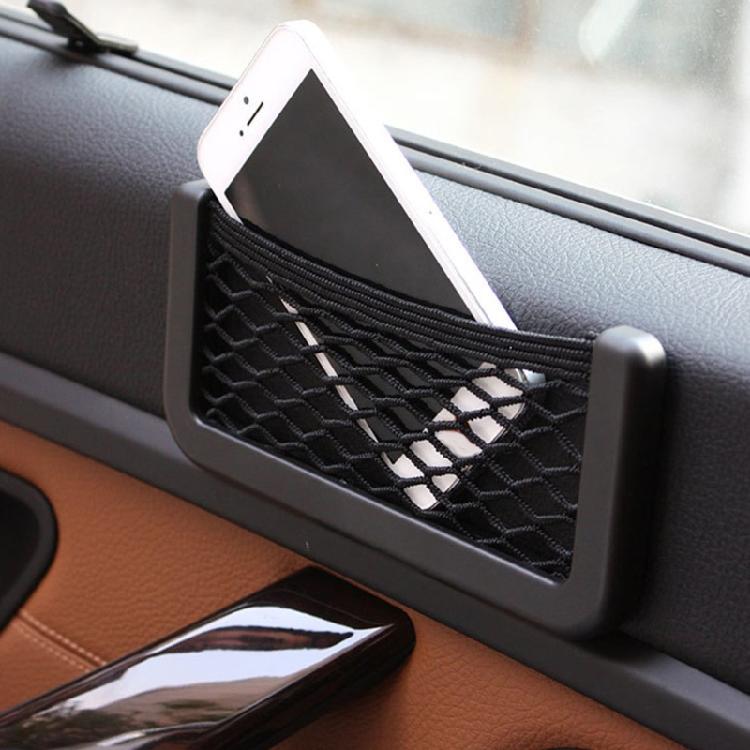 Elastic Storage Pocket Net Holder for Purse Bag Phone Change Universal Fit