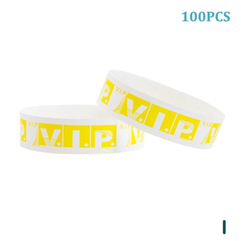 

100 шт. бумажный браслет для вечеринки, синтетические бумажные браслеты с липким принтом