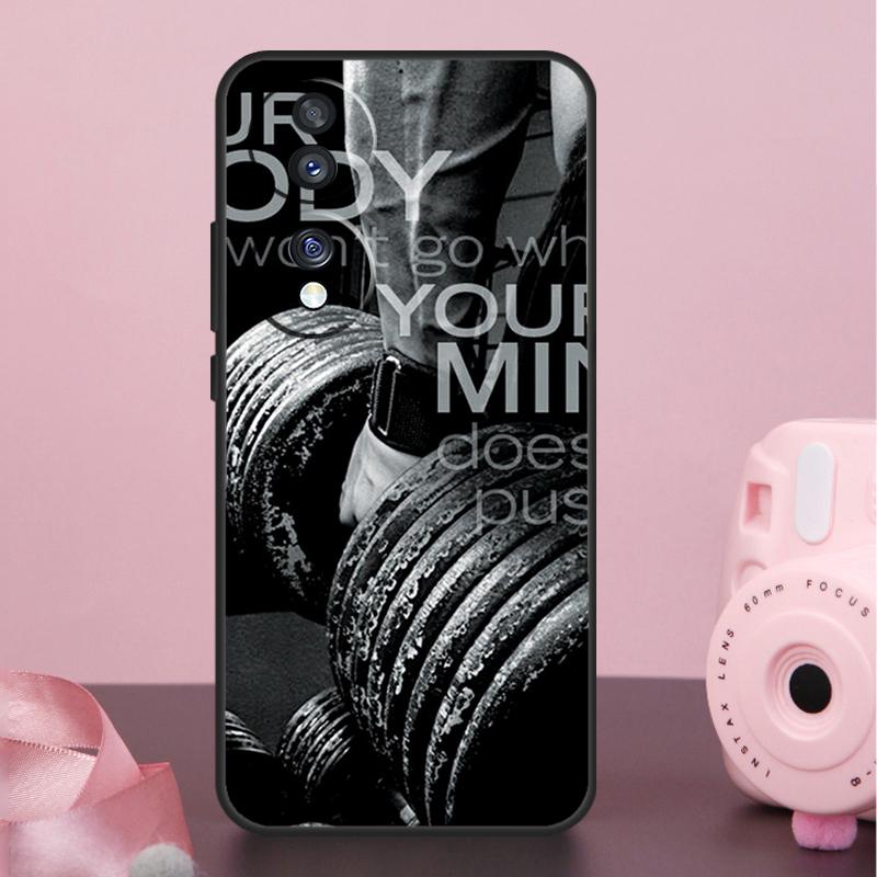 Bodybuilding Gym Fitness Quotes Case For Honor 400 Pro 200 50 70 90 X9a X9b X9c X9d X8b X8c Win Magic 7 Lite 5 6 8 Pro Cover