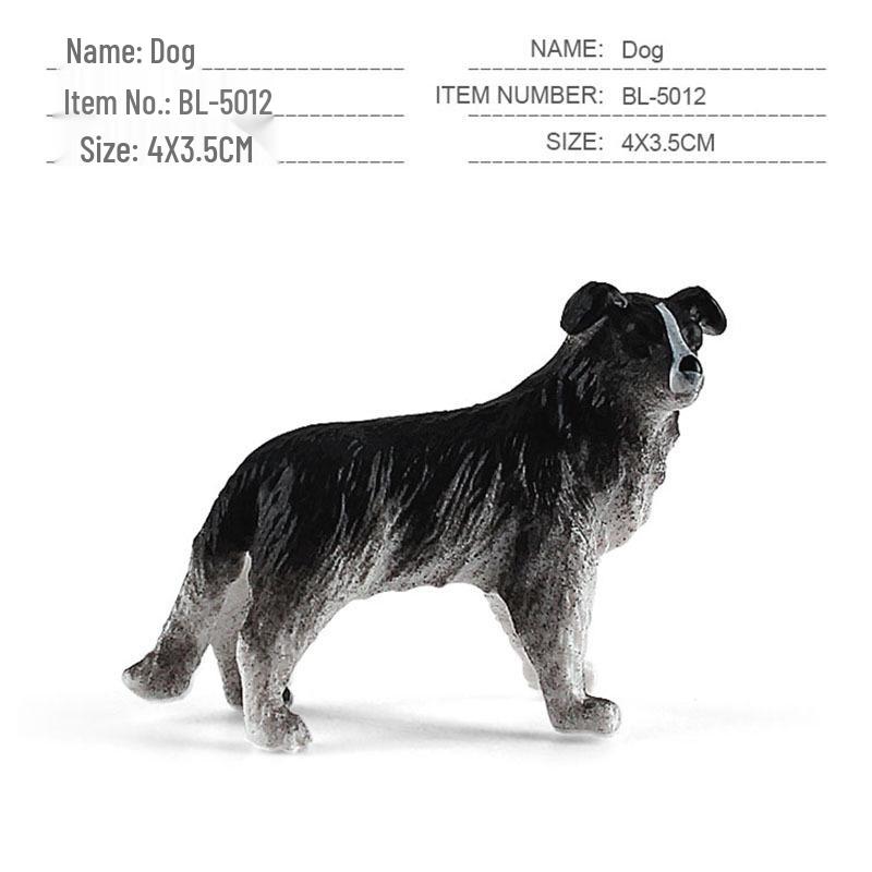 Cross-Border Farm Animal Miniature Model Set: Chickens, Ducks, Geese, Cows, and More