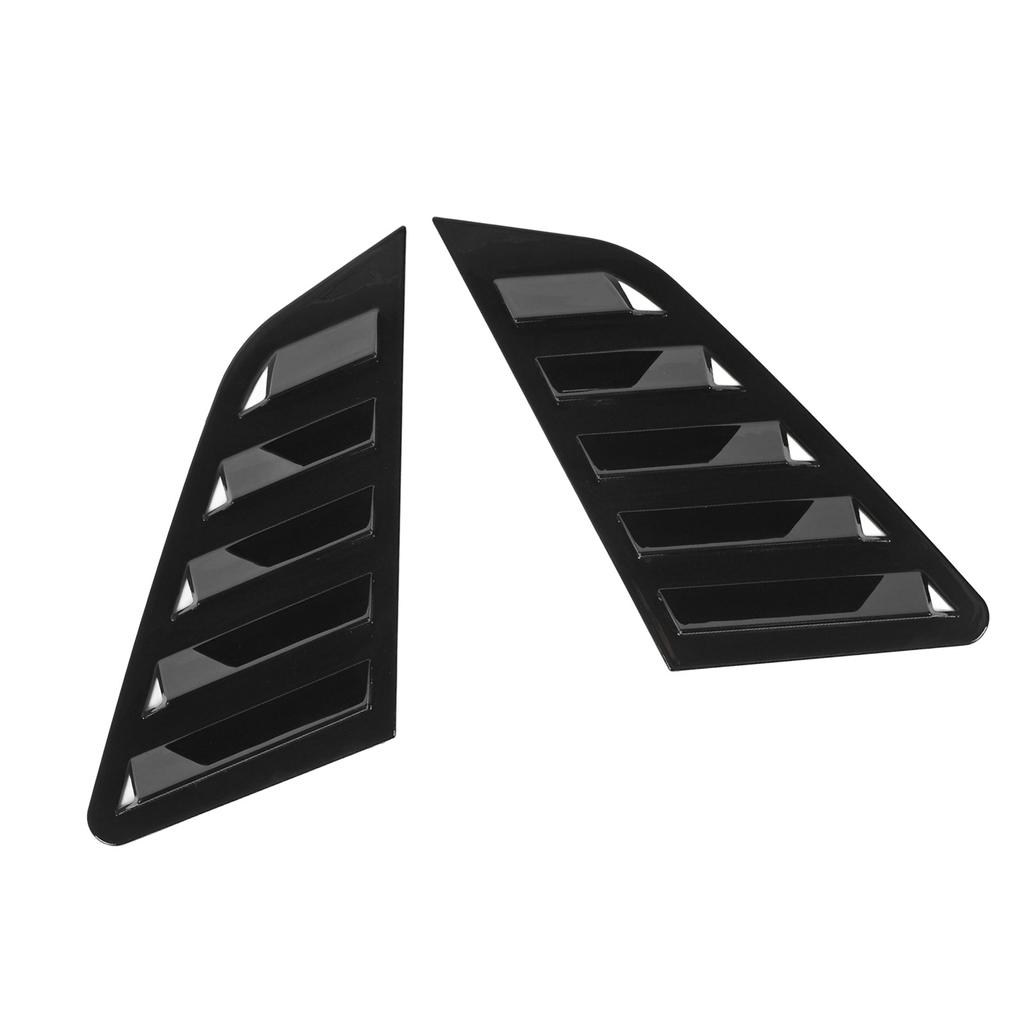 P  of Rear Window Louver Cover Sturdy ABS Left Right Side Window Shutter Cover Trim for     8Y Hatchback