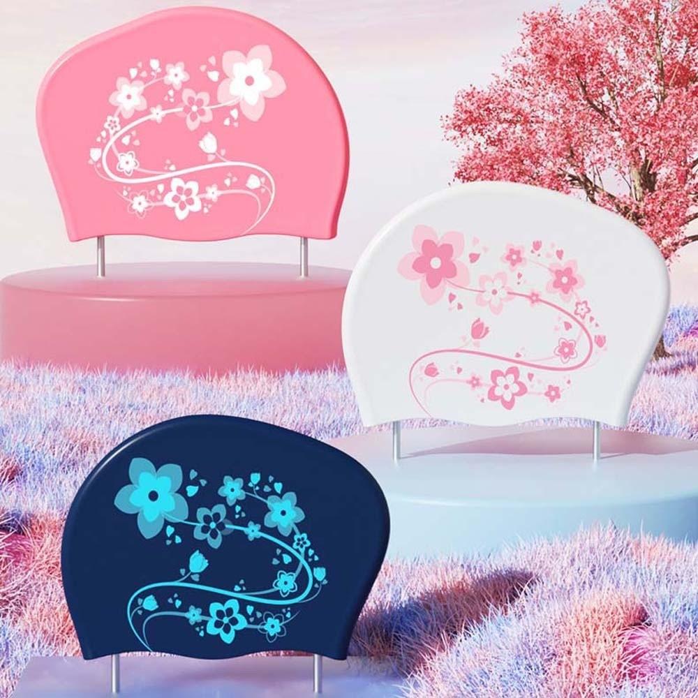 Soft Flower Swim Headgear Elastic Snorkeling Cap Major Bathing Cap Floral Diving Hat  Spearfishing