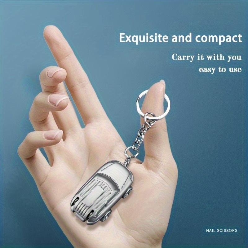 Advanced Foldable Car Style Nail Clippers, Ultra Sharp Trimming Nail Cutters, Made of Stainless Steel Material, Suitable for Nails and Toenails