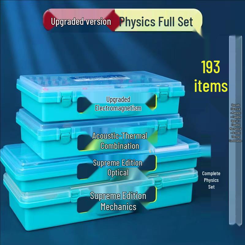 Junior High Physics Experiment Kit: Electromagnetism, Optics, Mechanics, Thermodynamics