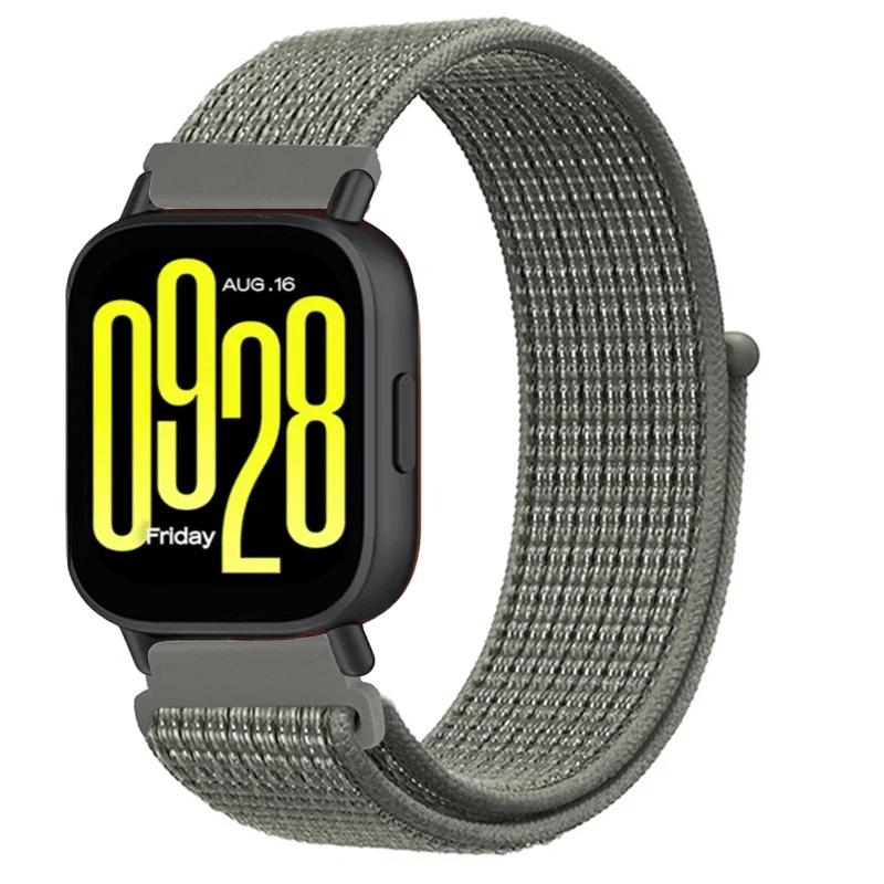 20mm 22mm Nylon Loop Strap for Redmi Watch 5 Active Breathable Replacement Wristband Redmi Wach 5 Lite Sports Bracelet Watchband