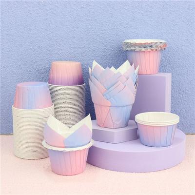 Supplies Cake Tray Bakeware Greaseproof Paper Tulip Baking Cup Cake Muffin Cups Cupcake Liners