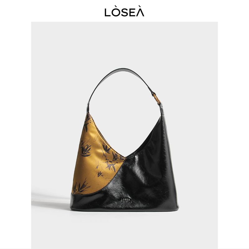 

Losea Original Old Money Style Tote Bag Black