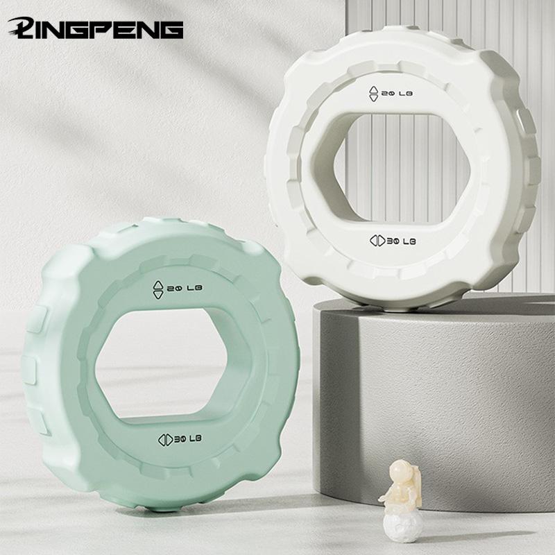 Silikonový prsten na prst pro fitness, ruční posilovač, posilovač svalů, trenér zápěstí a prstů, cvičební karpální expandér, posilovací zařízení