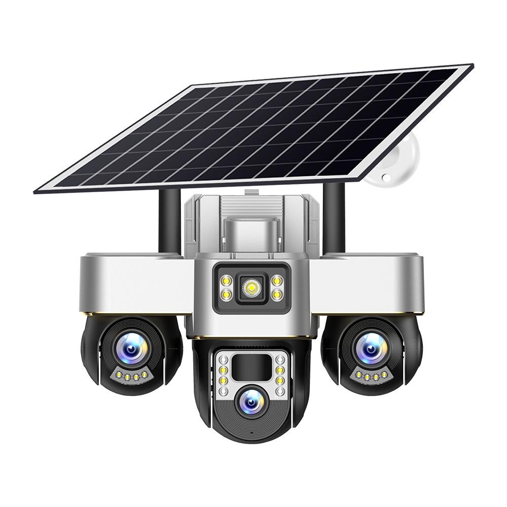 Abu Lion Waterproof 4G Solar Outdoor Camera with 360° Remote Monitoring