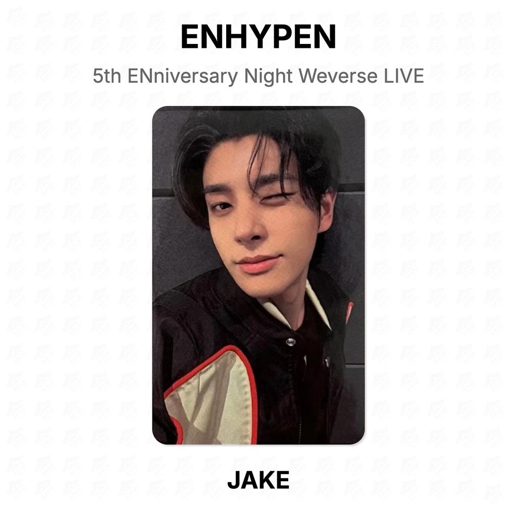 ENHYPEN 5th ENniversary Night Weverse LIVE Official Photocard
