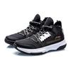 Li Ning Wowls Cushioning Rebound Mid top Basketball Shoes Men's Black ABBQ007-2