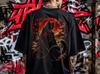 Samurai Cat Shirt, Nekomata Tee, Warrior Cat Tee, Demon Cat Shirt, Yokai Shirt, Japanese Streetwear, Black Cat Apparel, Boxy TShirt