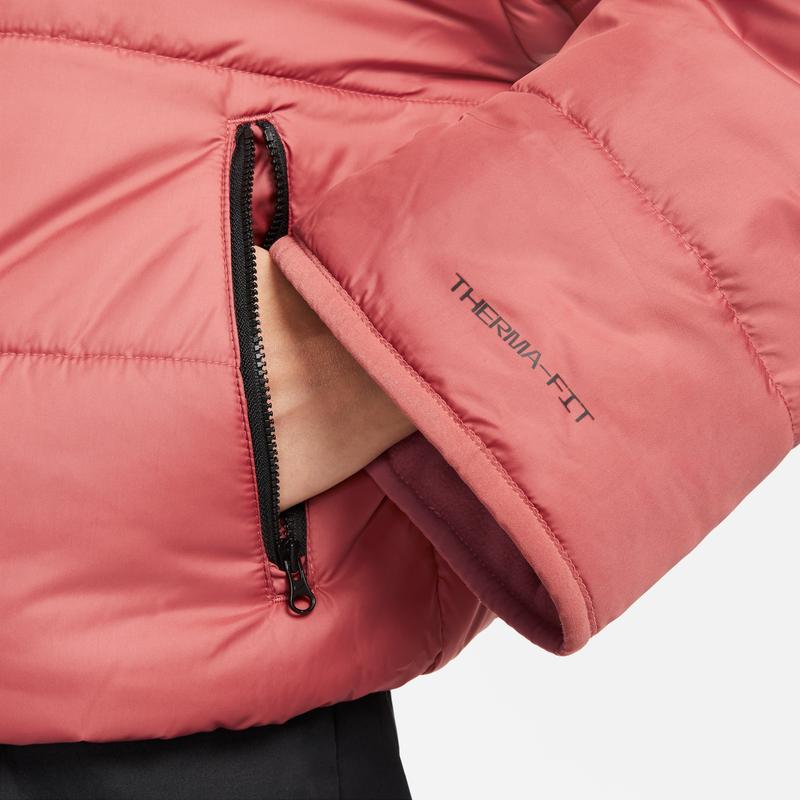 Nike Jackets Women's Red Stand Collar Moderate Other DQ6864-691