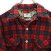 Congress 50s 60s Vintage Made In England Check Pattern Long Sleeve Open Color Flannel Shirt Men's Used
