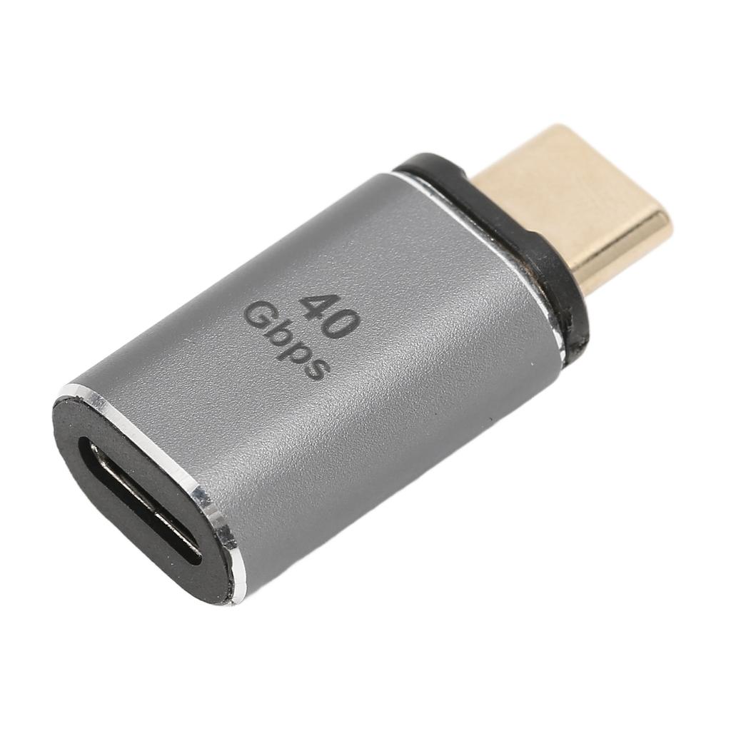 1 Set USB C Male To Female Adapter 3 In 1 Plug and Play Type C Male To Female Straight Head