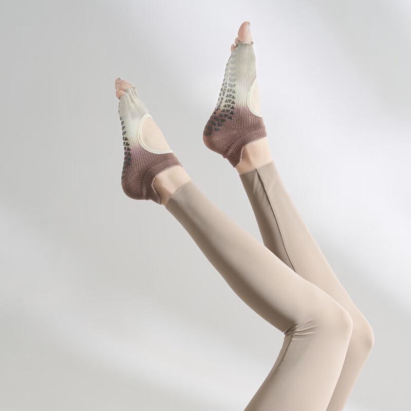 Junbie Women s Gradient Five-Toe Yoga & Pilates Socks