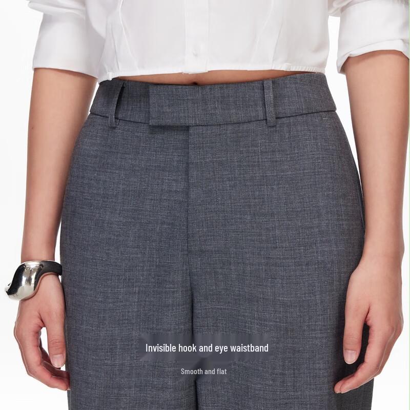 Veromoda Women's 2025 Autumn Loose Straight-Leg Commuter Pants