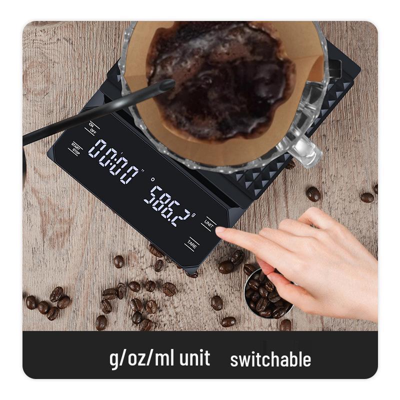 Tiansheng High-Precision Kitchen Scale: Compact Electronic Weigher for Coffee and Baking