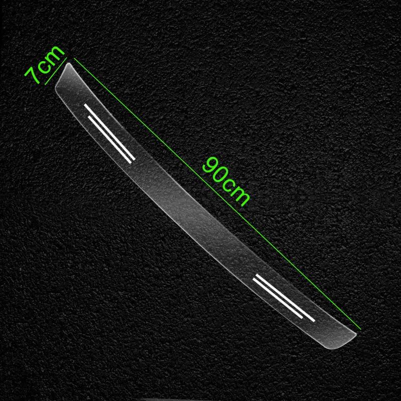 

Transparent Trunk Protector Sticker - Anti-Scratch Guard Plate For Chevrolet Silverado Impala Malibu Equinox Cruze Camaro Aveo
