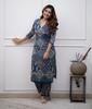 Indian Pakistani Designer Kurta Pant Dupatta Set Bollywood Top Tunic Kurti Salwar Kameez Dress