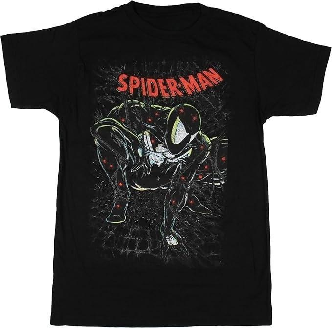 Retro Spider Unisex Homage TShirt Unisex Women Graphic Cotton Print TShirt Summer Vintage Marvel Avengers SpiderUnisex Tee Top M