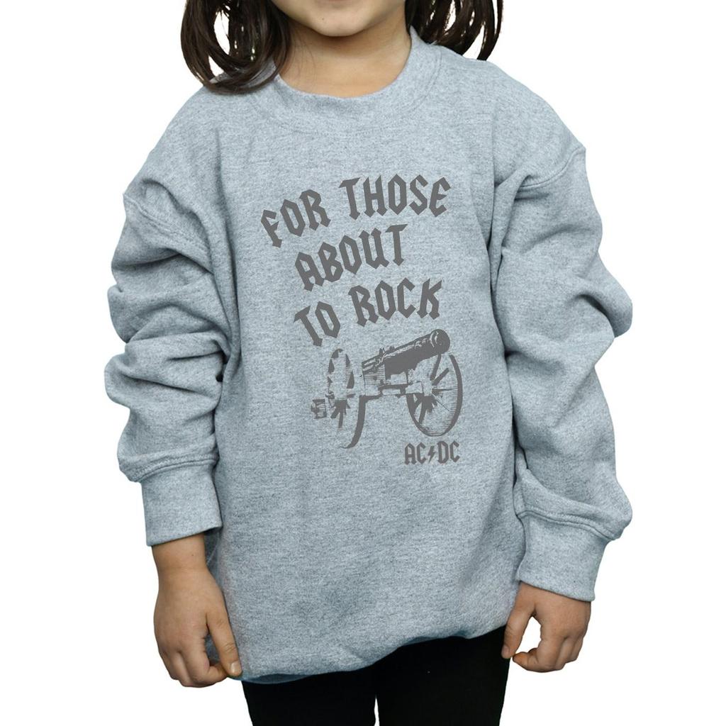 AC/DC Girls For Those About To Rock Cannon Sweatshirt