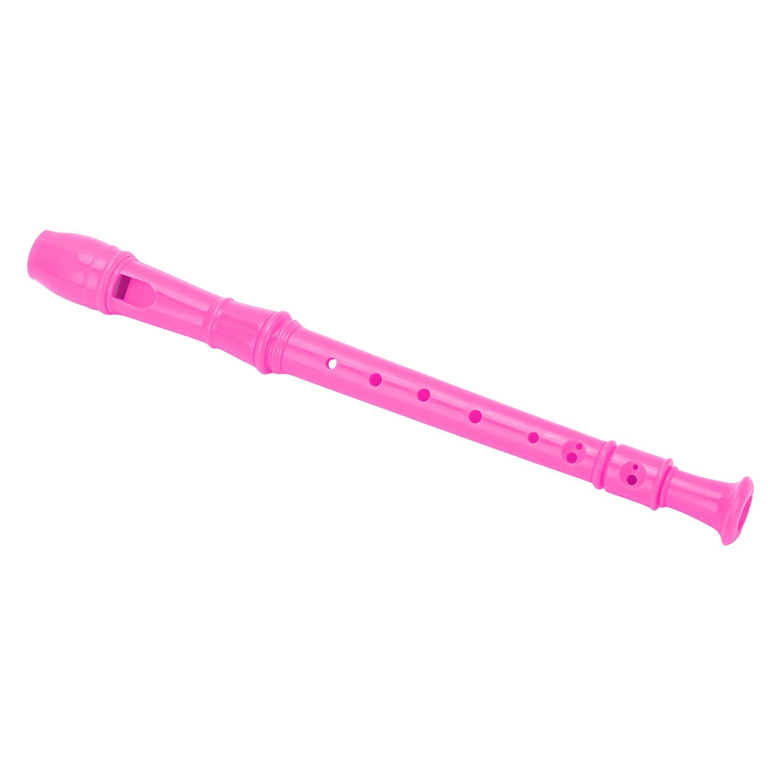 

Блокфлейта ABS Инструмент 8 отверстий Сопрано Блокфлейты для детских садов Начальные школы Розово-красный розы красного