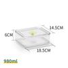 ZhiShi Kitchen Refrigerator Sealed Food Storage Containers