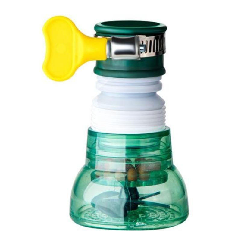 Faucet Filter Retractable Splash Head Water Purification Even Water Distribution Mineral Filtration Easy Installation Shower for Kitchen