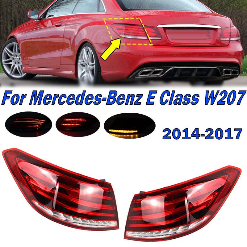For Mercedes-Benz E Class W207 2014 2015 2016 2017 For the Two-Door Coupe Red Rear LED Tail Light Car Part 2079063300 2079063400