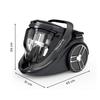 Rowenta aspirateur sans sac, 59 db(a), basse conso, fabriqué en france ro7935ea